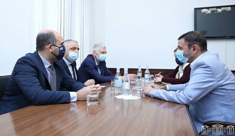 Բաբկեն Թունյանը Հունաստանի պատվիրակության հետ քննարկել է առևտրատնտեսական հարաբերություններին առնչվող հարցեր