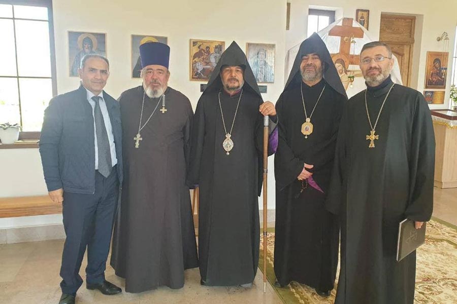 Արցախի թեմի առաջնորդը ներկա է գտնվել ուղղափառ եկեղեցու բացմանը