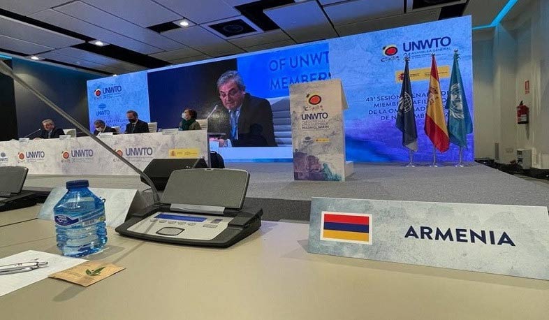 Հայաստանն առաջին անգամ կմասնակցի ՄԱԿ-ի Զբոսաշրջության համաշխարհային կազմակերպության ԳԱ գործադիր խորհրդի նիստերին