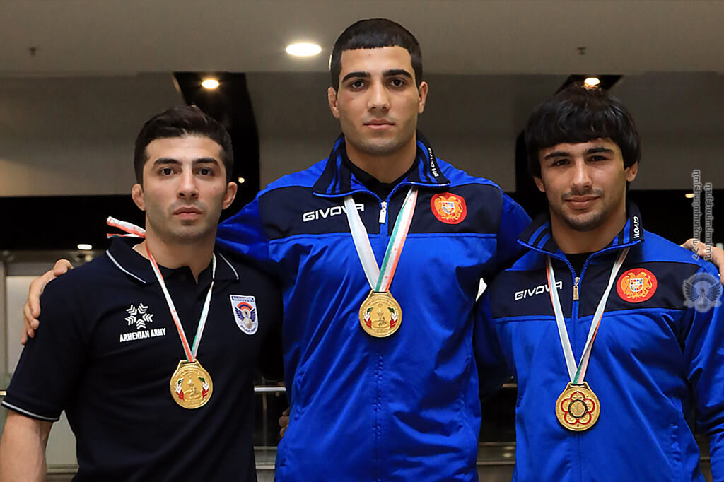 Մարզիկ-զինծառայողները վերադարձել են ոսկե մեդալներով և գավաթներով