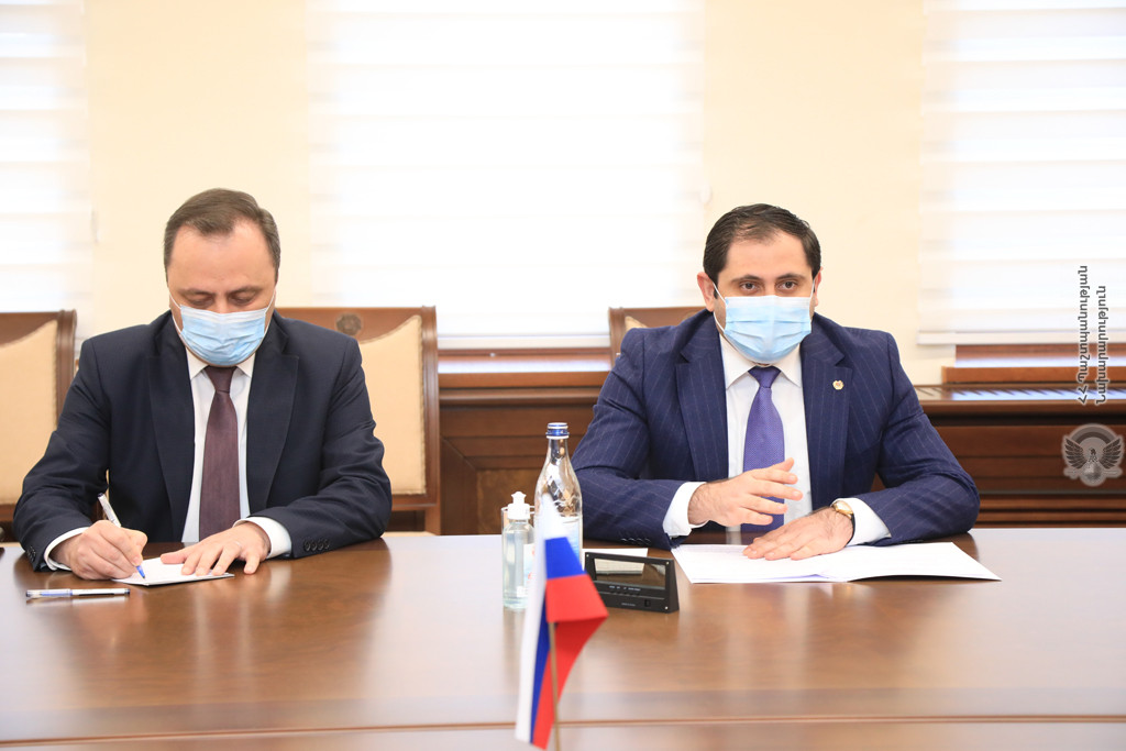 ՀՀ պաշտպանության նախարարն ընդունել է ՌԴ դեսպանին