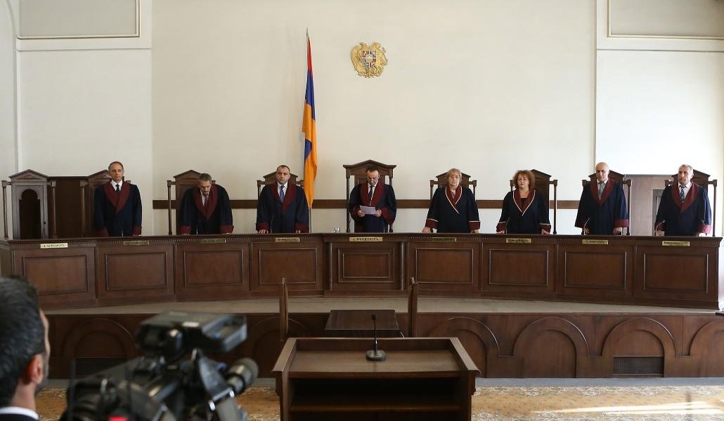 ՍԴ-ում վիճարկվեց ԱԺ «Հայաստան» դաշինքի ներկայացրած դիմումը