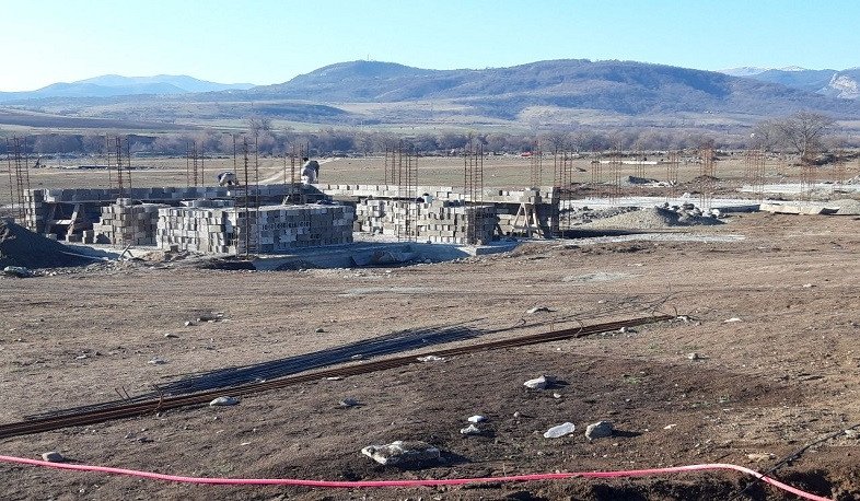 Ասկերանում շարունակվում են նոր թաղամասերի կառուցման շինաշխատանքները