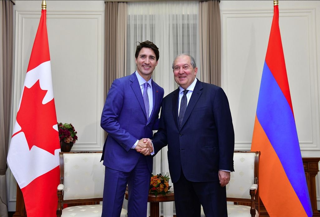 Նախագահ Արմեն Սարգսյանը շնորհավորել է Ջասթին Թրյուդոյին