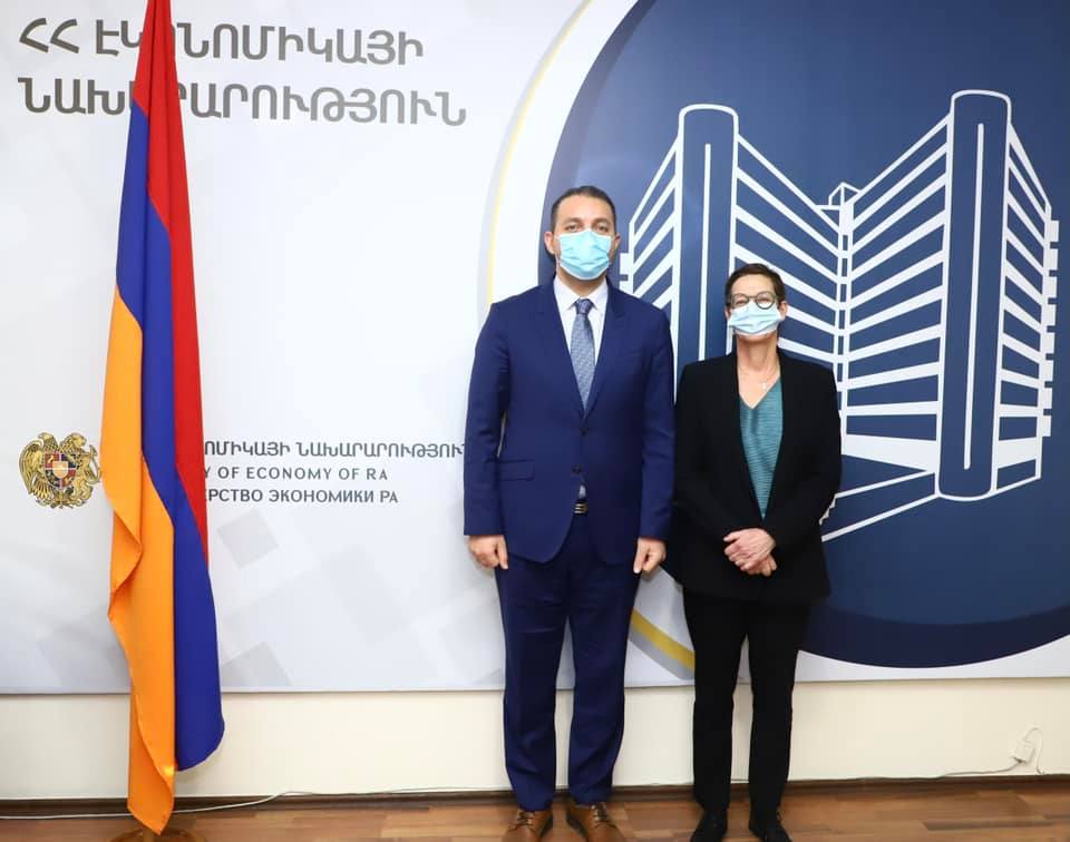 Վահան Քերոբյանն ընդունել է Անն Լույոյին