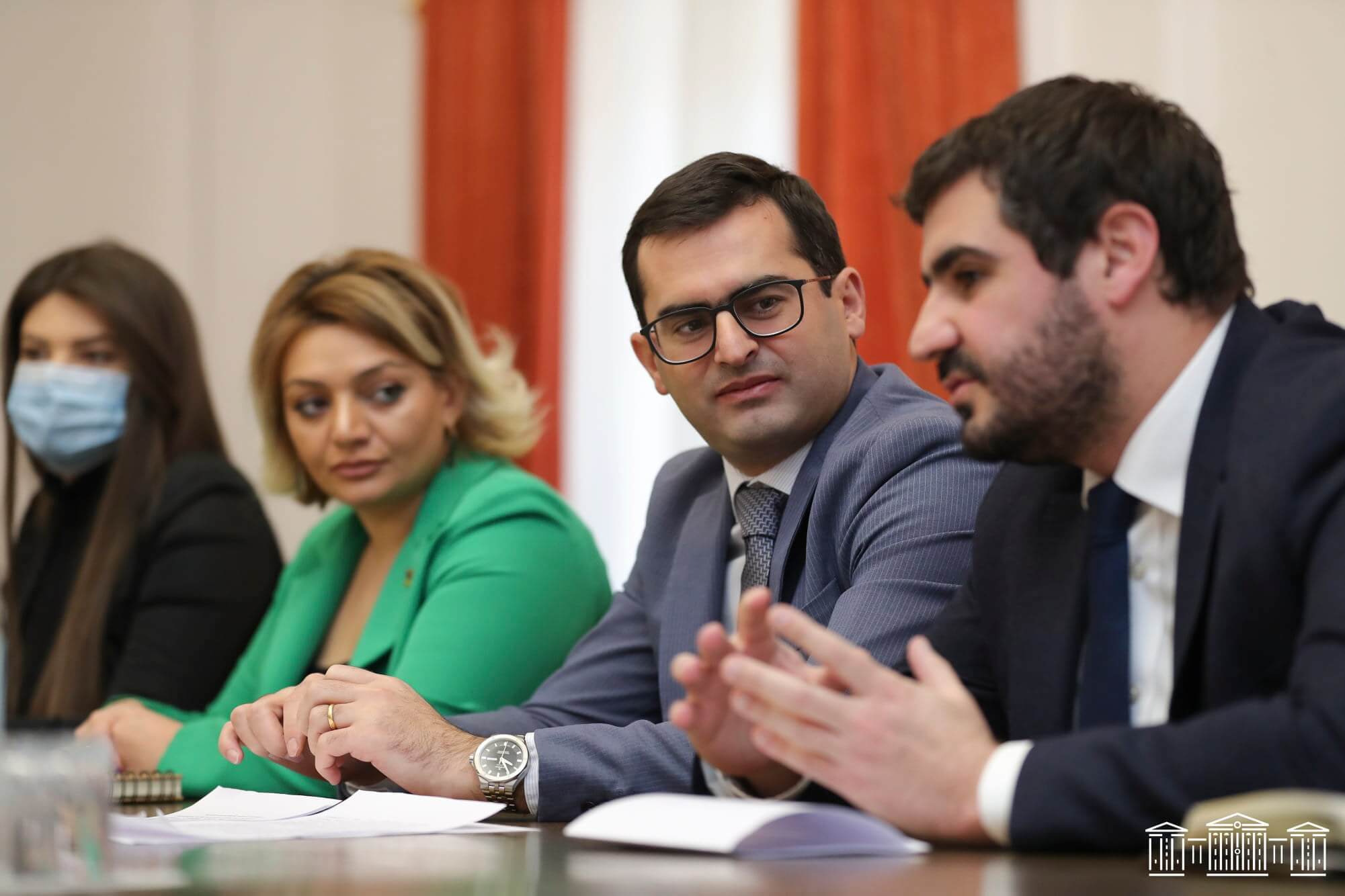 Հակոբ Արշակյանը ընդունել է  Մաթիաս Լյութենբերգին ու Վիկտոր Ռիխտերին