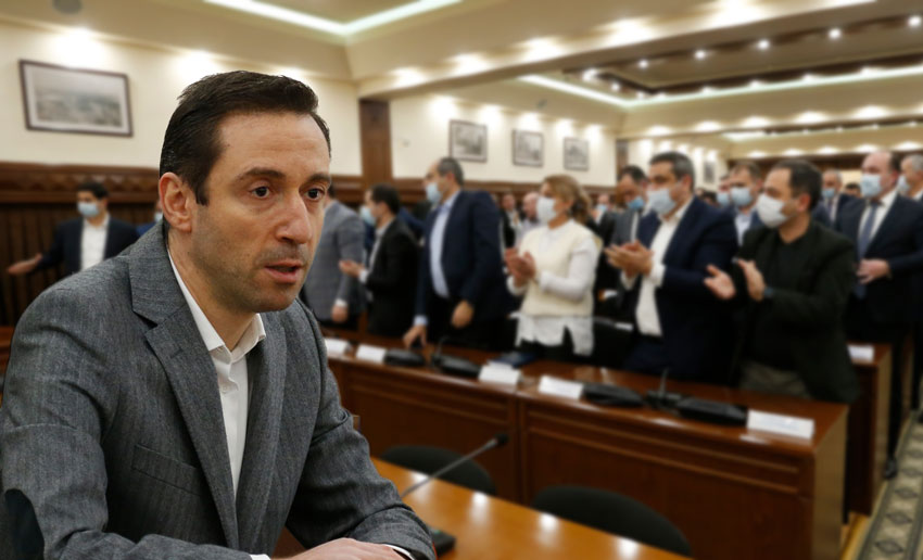 Հայկ Մարությանը հրաժեշտ է տվել քաղաքապետարանի աշխատակազմին (լուսանկարներ)