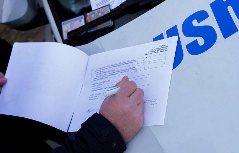 Դիմակ չկրելու և գերբեռնված ուղևորափոխադրում կատարելու հիմքով կազմվել են վարչական արձանագրություններ