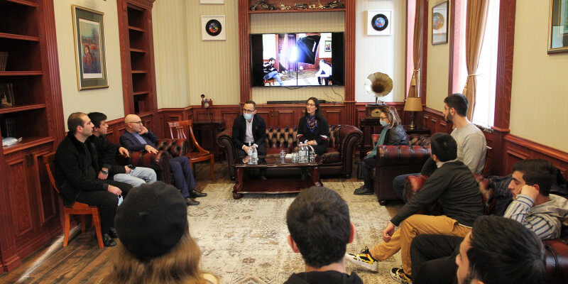 ‹‹Կինոդպրոց՝ առանց սահմանների›› նախագիծը՝ «Հայրենիքի պաշտպանի վերականգնողական կենտրոնում»