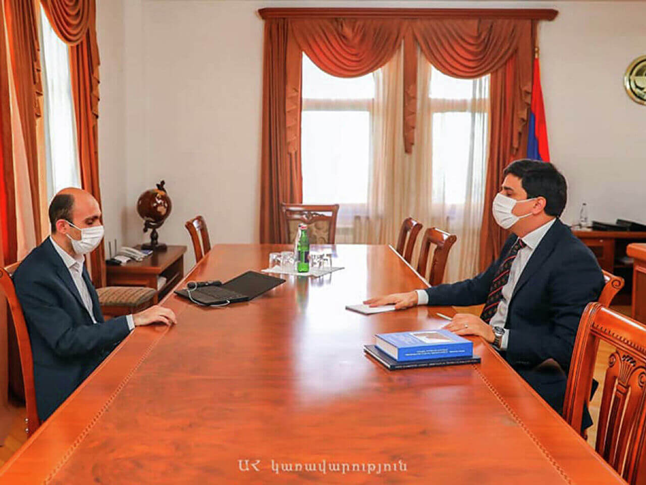 Արտակ Բեգլարյանն ընդունել է Եղիշե Կիրակոսյանին