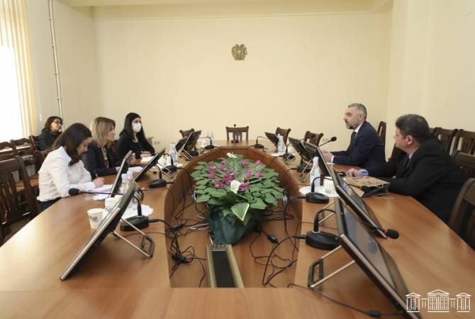 Անուշ Բեղլոյանը հանդիպել է ՀՀ-ում Բուլղարիայի դեսպանի հետ