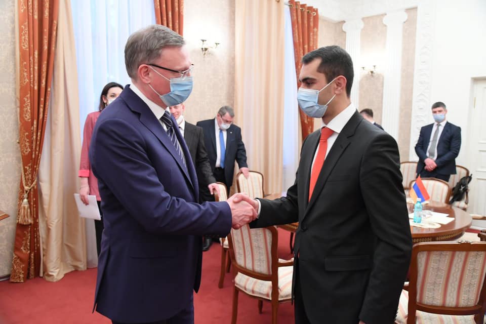 Գեղարքունիքի մարզպետի գլխավորած պատվիրակությունը եռօրյա այցով եղել է Օմսկի նահանգում