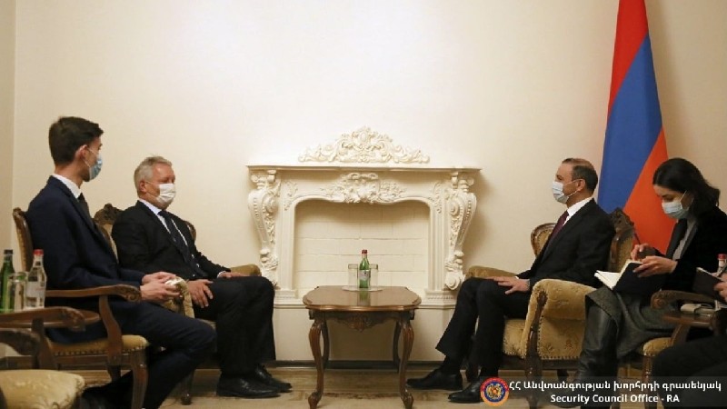 Արմեն Գրիգորյանը հանդիպել է Հայաստանում Գերմանիայի Դաշնային Հանրապետության դեսպանի հետ