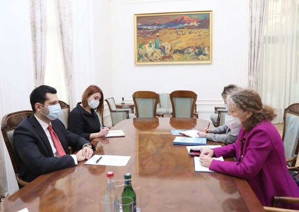 Փոխվարչապետն ընդունել է Հայաստանում ՄԱԿ-ի մշտական համակարգողի ԺՊ-ին