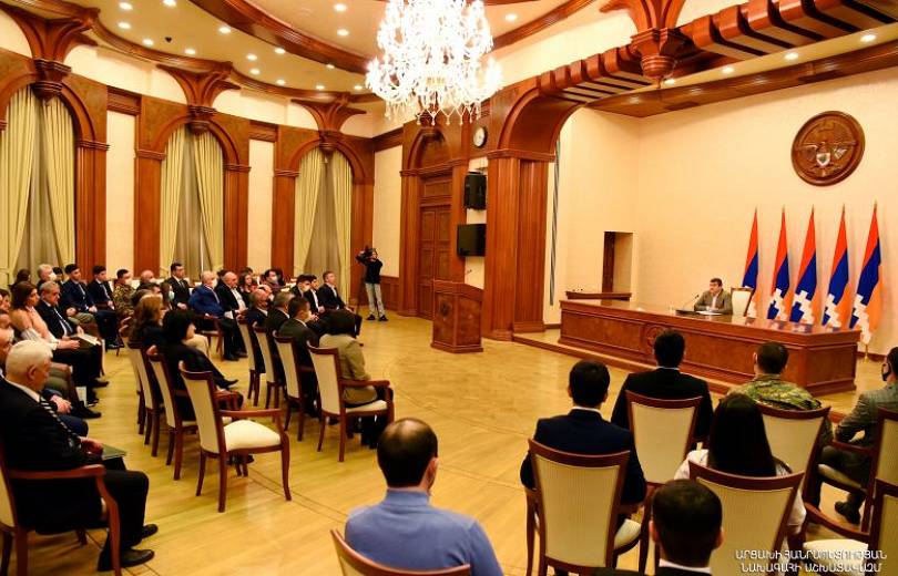 Արցախի նախագահը պարգևատրել է 2021 թվականին աչքի ընկած մի խումբ մարզիկների և մարզիչների