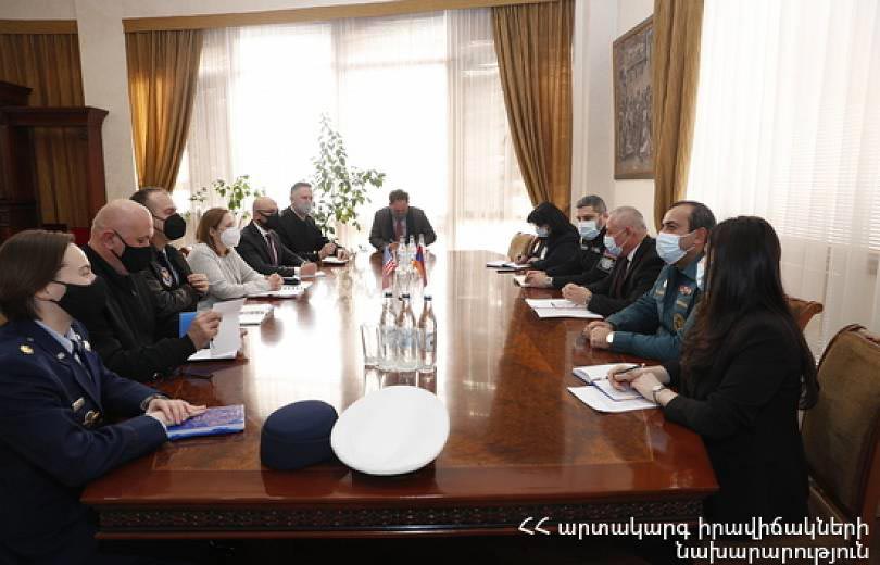 Քննարկվել են արտակարգ իրավիճակների ոլորտում հայ-ամերիկյան փոխգործակցության զարգացման հնարավորությունները