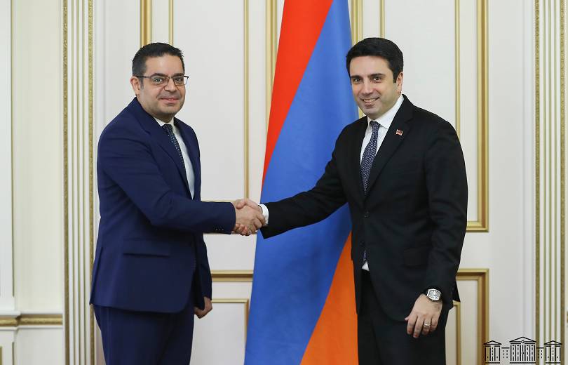 Ալեն Սիմոնյանն ընդունել է ՀՀ-ում Սիրիայի Արաբական Հանրապետության  դեսպանին