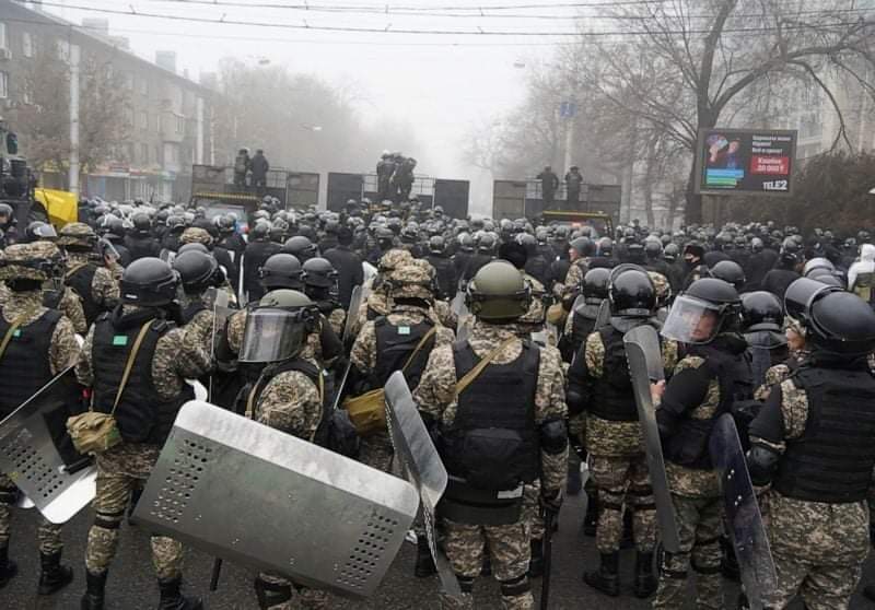 Ղազախստանի ՆԳՆ-ն հայտարարել է, որ անխնա կոչնչացվեն զենքը վայր դնելու պահանջին չենթարկվող ցուցարարները