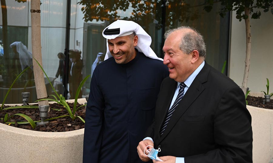 Արմեն Սարգսյանը հանդիպել է «Մուբադալա» ներդրումային ընկերության գործադիր տնօրենի հետ