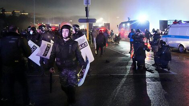 Ալմաթիի ոստիկանությունը հաստատել է ղեկավարության վրա հարձակման մասին տվյալները