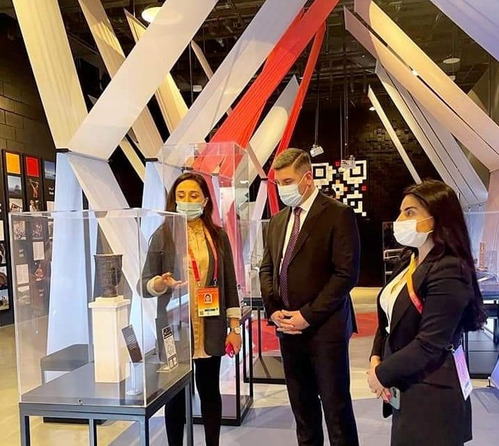 Գնել Սանոսյանը շրջայց է կատարել «Դուբայ Էքսպո 2020» ցուցահանդեսի տաղավարներում