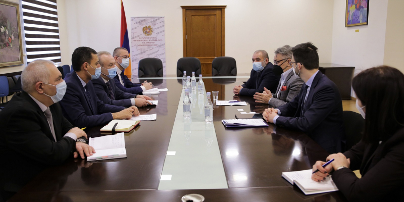 Դումանյանն ընդունել է «Կոնրադ Ադենաուեր» հիմնադրամի ներկայացուցիչներին