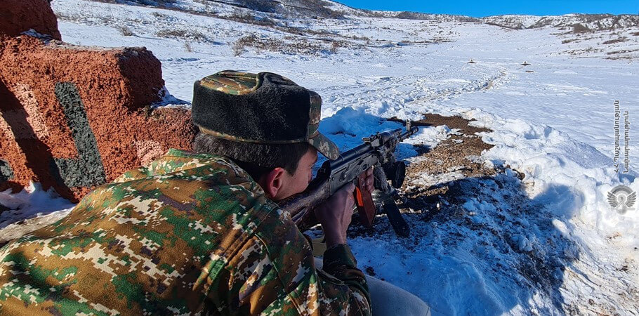 Ստուգվել են հրաձգային զենքից կրակի վարման ունակությունները. ՊՆ