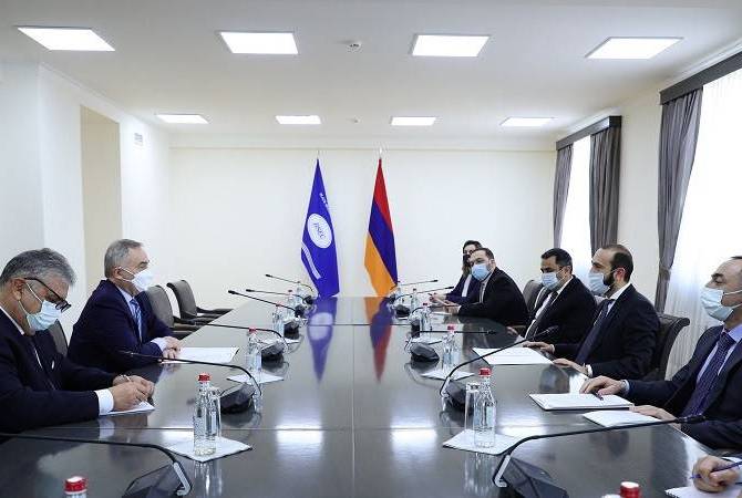 Միրզոյանն ընդունել է ՍԾՏՀԿ գլխավոր քարտուղարին