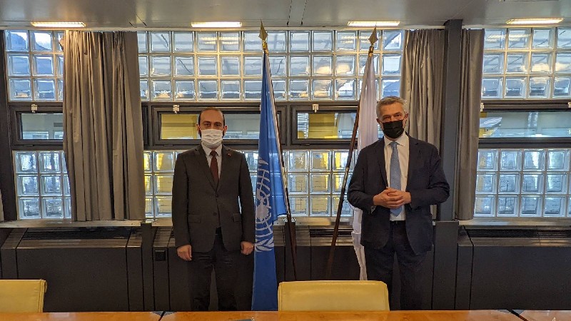 ՀՀ ԱԳ նախարարը հանդիպել է Փախստականների հարցերով ՄԱԿ գերագույն հանձնակատարի հետ