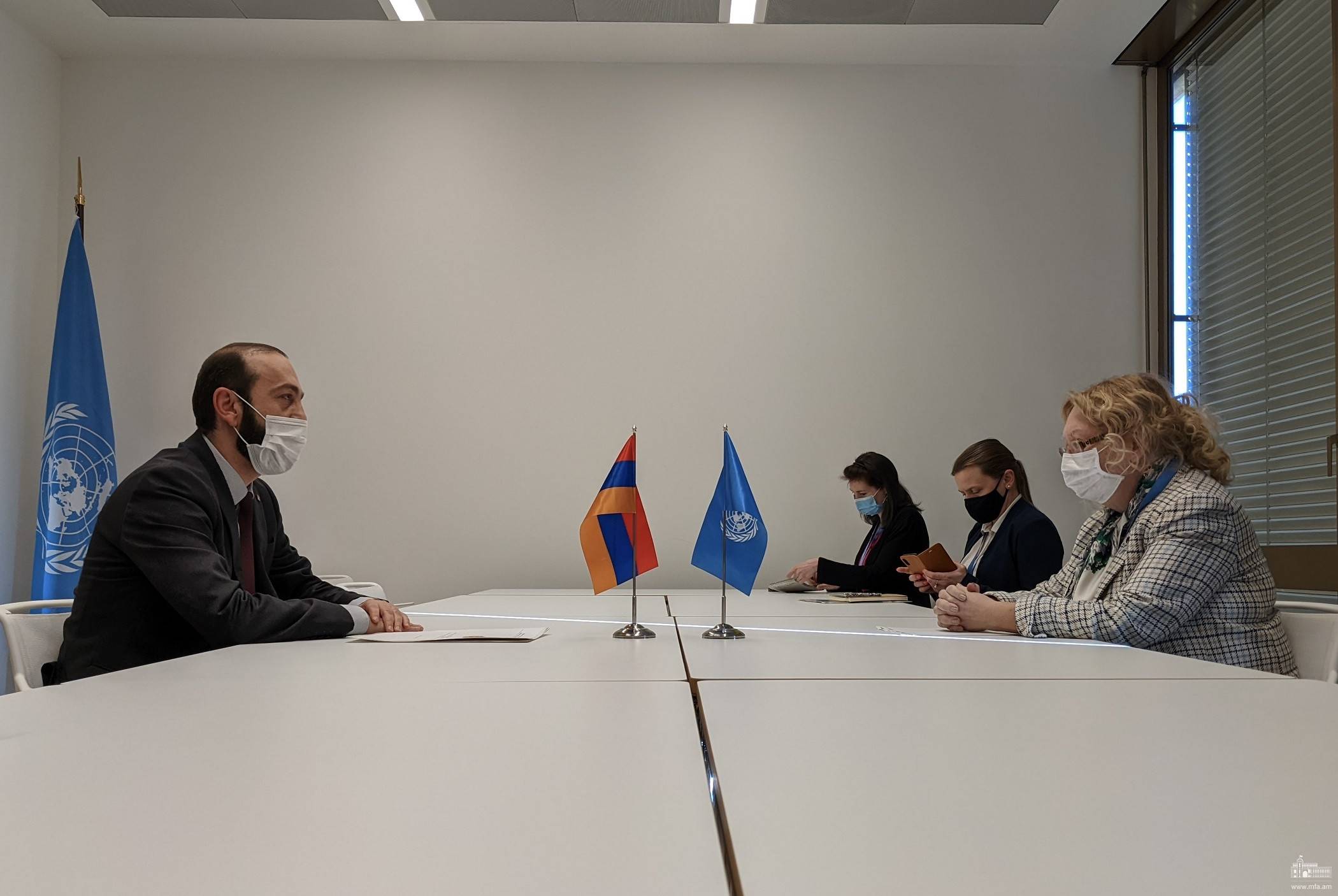 Միրզոյանը հանդիպել է ՄԱԿ–ի ժնևյան գրասենյակի գլխավոր տնօրենի հետ