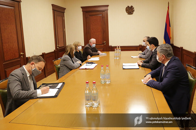 ՊԵԿ նախագահն ընդունել է ՀՀ-ում ԱՄՆ արտակարգ և լիազոր դեսպանին