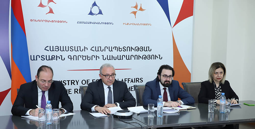 Քաղաքական խորհրդակցություններ Հայաստանի և Հնդկաստանի ԱԳ նախարարությունների միջև