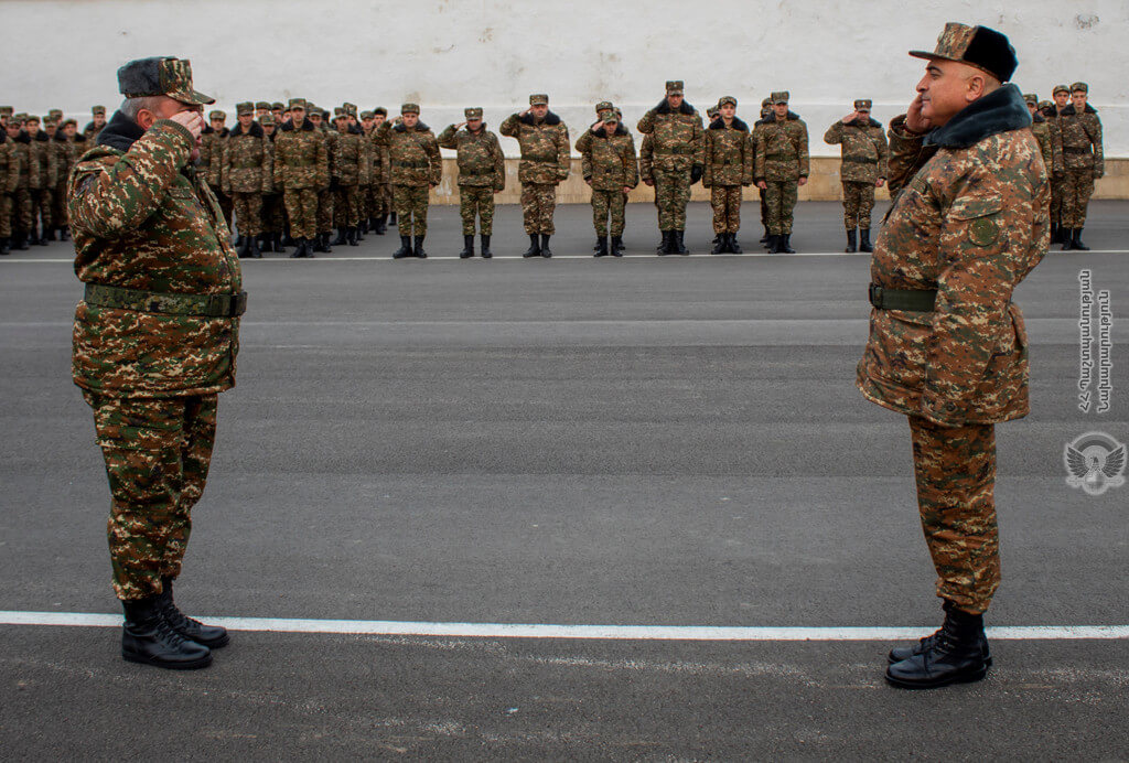 ՀՀ ԶՈՒ ԳՇ պետի տեղակալն այցելել է N զորամիավորում