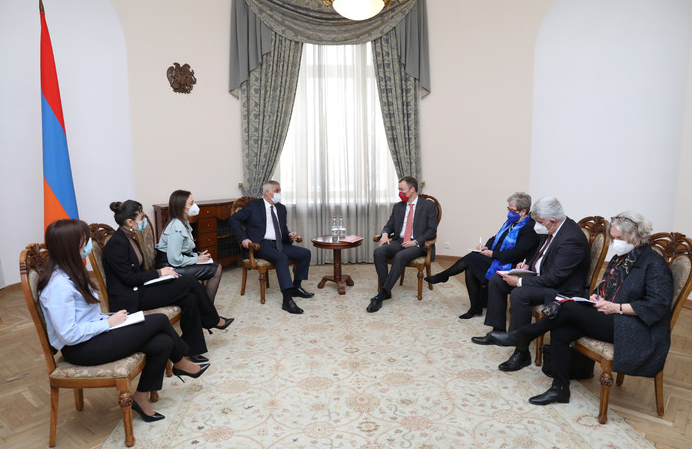 Մ. Գրիգորյանն ընդունել է Հարավային Կովկասի և Վրաստանում ճգնաժամի հարցերով ԵՄ հատուկ ներկայացուցչին