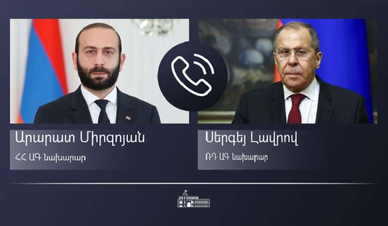 Ա․ Միրզոյանը հեռախոսազրույց է ունեցել Լավրովի հետ
