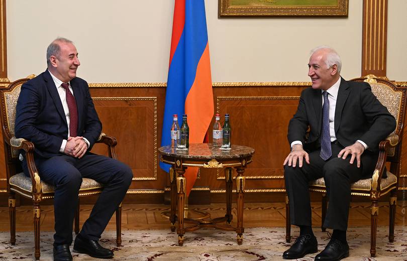 Նախագահն ընդունել է ՀՀ-ում Վրաստանի դեսպանության գործերի ժամանակավոր հավատարմատարին