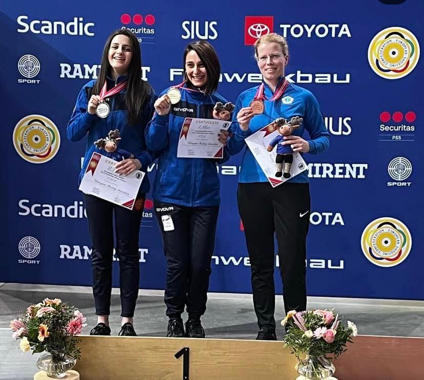 Գնդակային հրաձգության Եվրոպայի առաջնությունում Հայաստանի թիմը նվաճել է 8 մեդալ