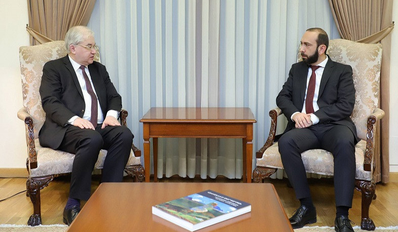 ԱԳ նախարարըն ընդունել է Մինսկի խմբի ՌԴ համանախագահին