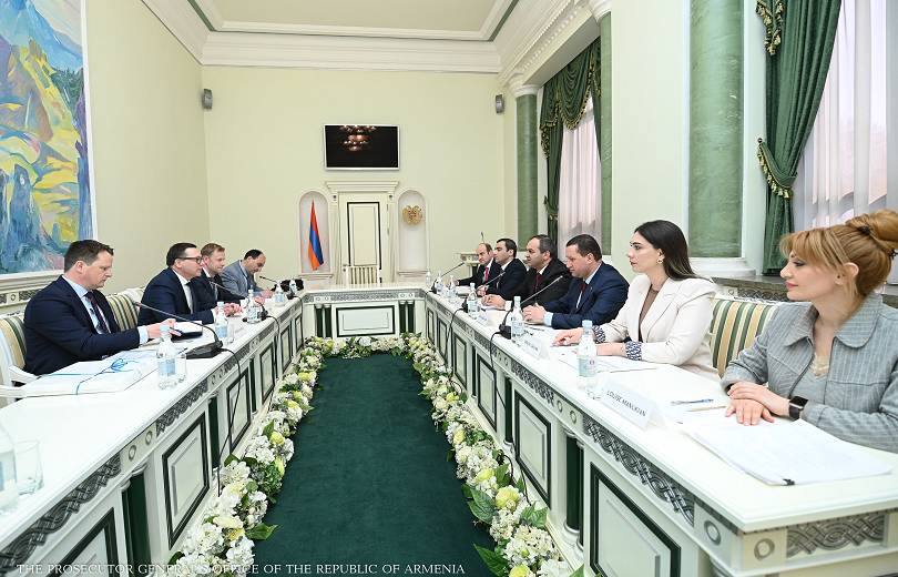 ՀՀ գլխավոր դատախազն ընդունել է ԵՄ «Եվրոջասթ» գործակալության պատվիրակությանը