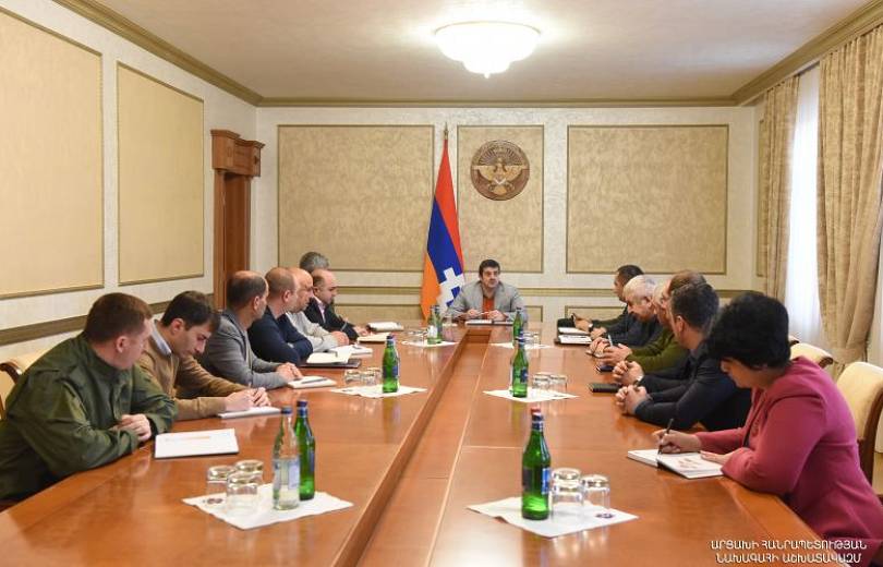 Արցախի նախագահն աշխատանքային խորհրդակցություն է հրավիրել