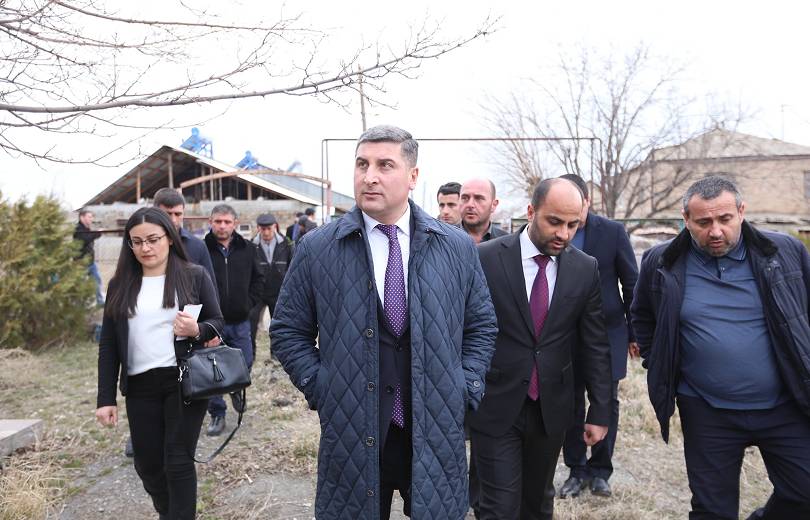 Գ․ Սանոսյանն այցելել է ասորիներով բնակեցված Դիմիտրով համայնք