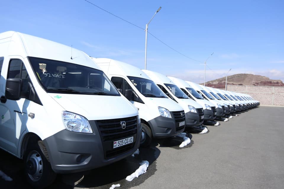 Կոտայքում 150 միկրոավտբուսով նոր երթուղային ցանց կներդրվի