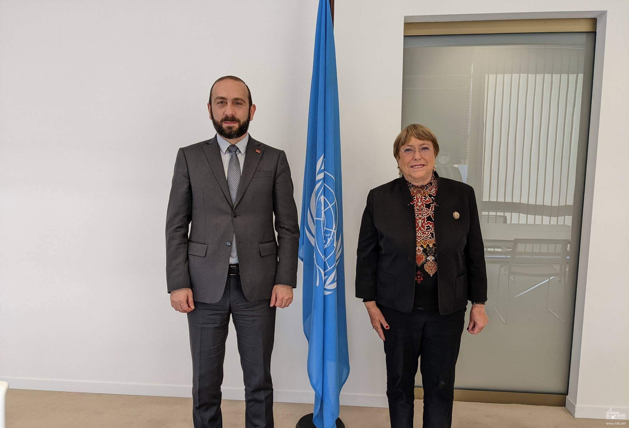 Միրզոյանը հանդիպել է ՄԱԿ-ի Մարդու իրավունքների Գերագույն հանձնակատարին