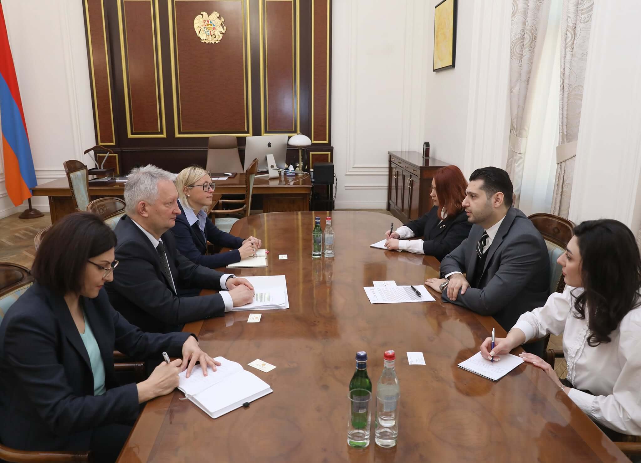 Հ․ Մաթևոսյանն ընդունել է ՀՀ-ում Գերմանիայի Դաշնային Հանրապետության արտակարգ և լիազոր դեսպանին