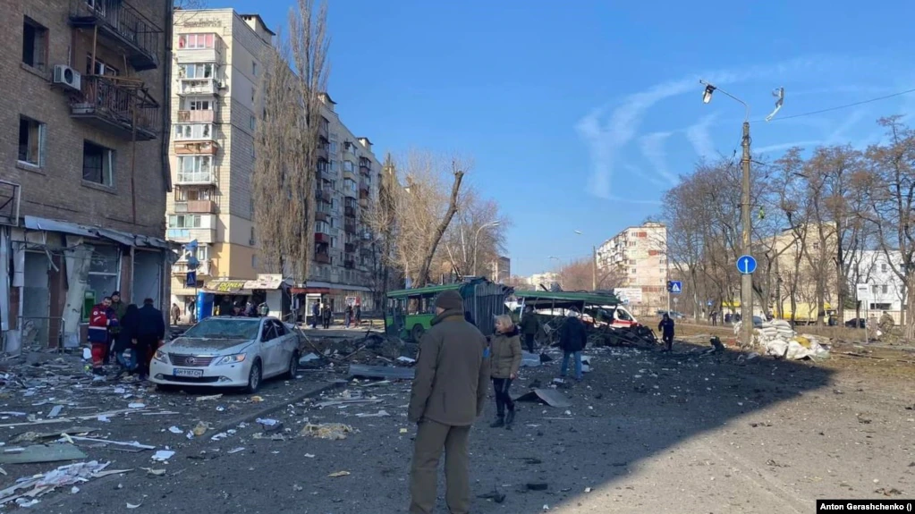 Կիևում գիշերը հզոր պայթյուններ են որոտացել