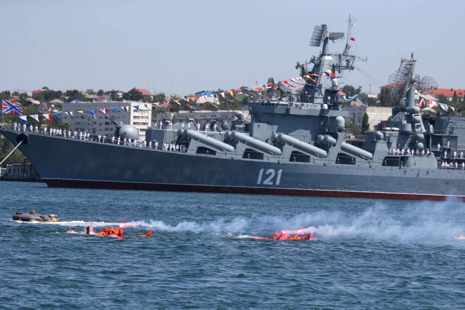 «Մոսկվա» հածանավի 510 հոգանոց անձնակազմից փրկվել է միայն 58-ը