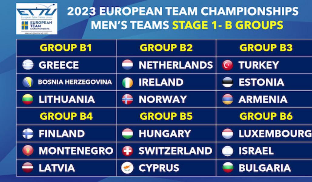 Սեղանի թենիսի Հայաստանի հավաքականը կխաղա Թուրքիայի դեմ
