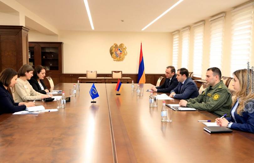 Ս․ Պապիկյանն ընդունել է Եվրոպայի խորհրդի գրասենյակի ղեկավարին