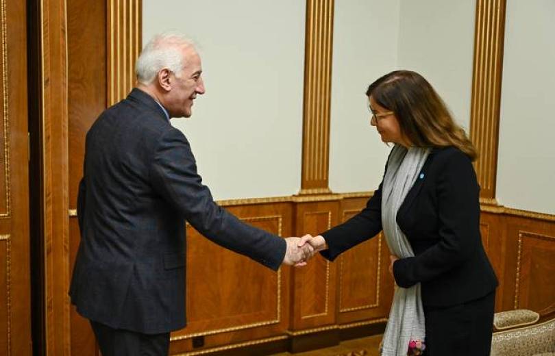 ՀՀ նախագահն ընդունել է ՄԱԿ-ի մանկական հիմնադրամի ներկայացուցիչին 
