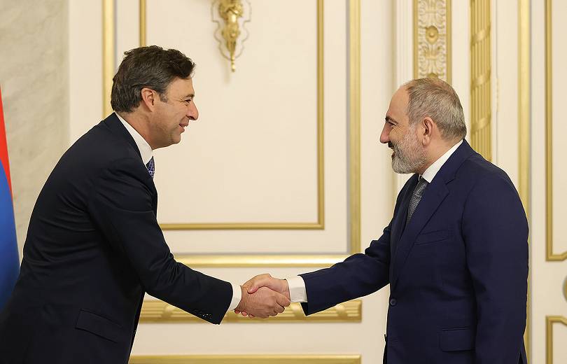 Վարչապետն ընդունել է «Կորպորասիոն Ամերիկա օդանավակայաններ» ընկերության գործադիր տնօրենին